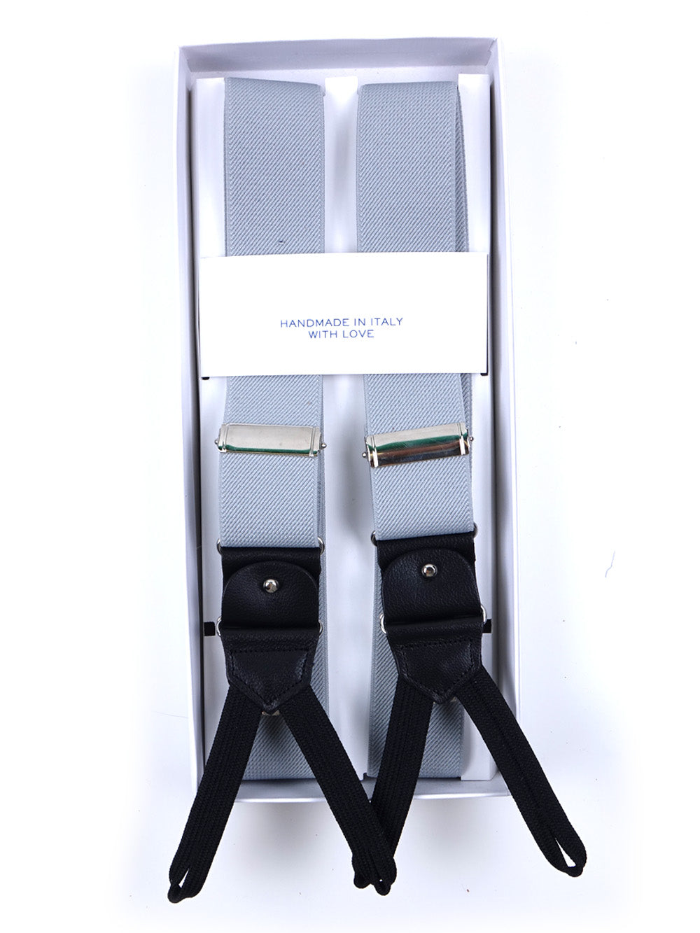 Elastic Y-brace with laces and clips ELASTIC Beige