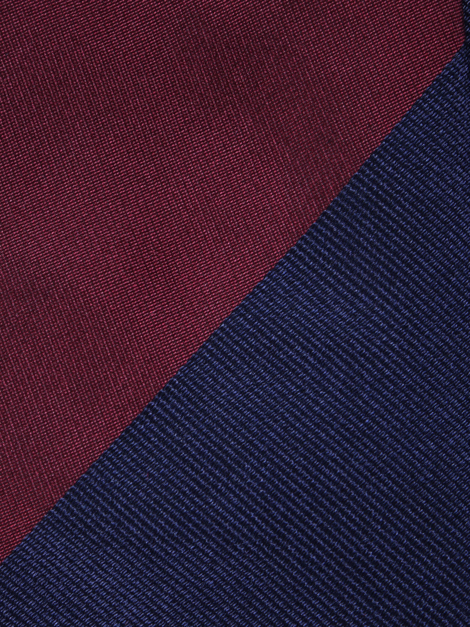 PAOLA 3-Fold Bordeaux Woven Silk Tie