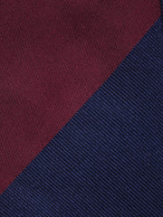 PAOLA 3-Fold Bordeaux Woven Silk Tie