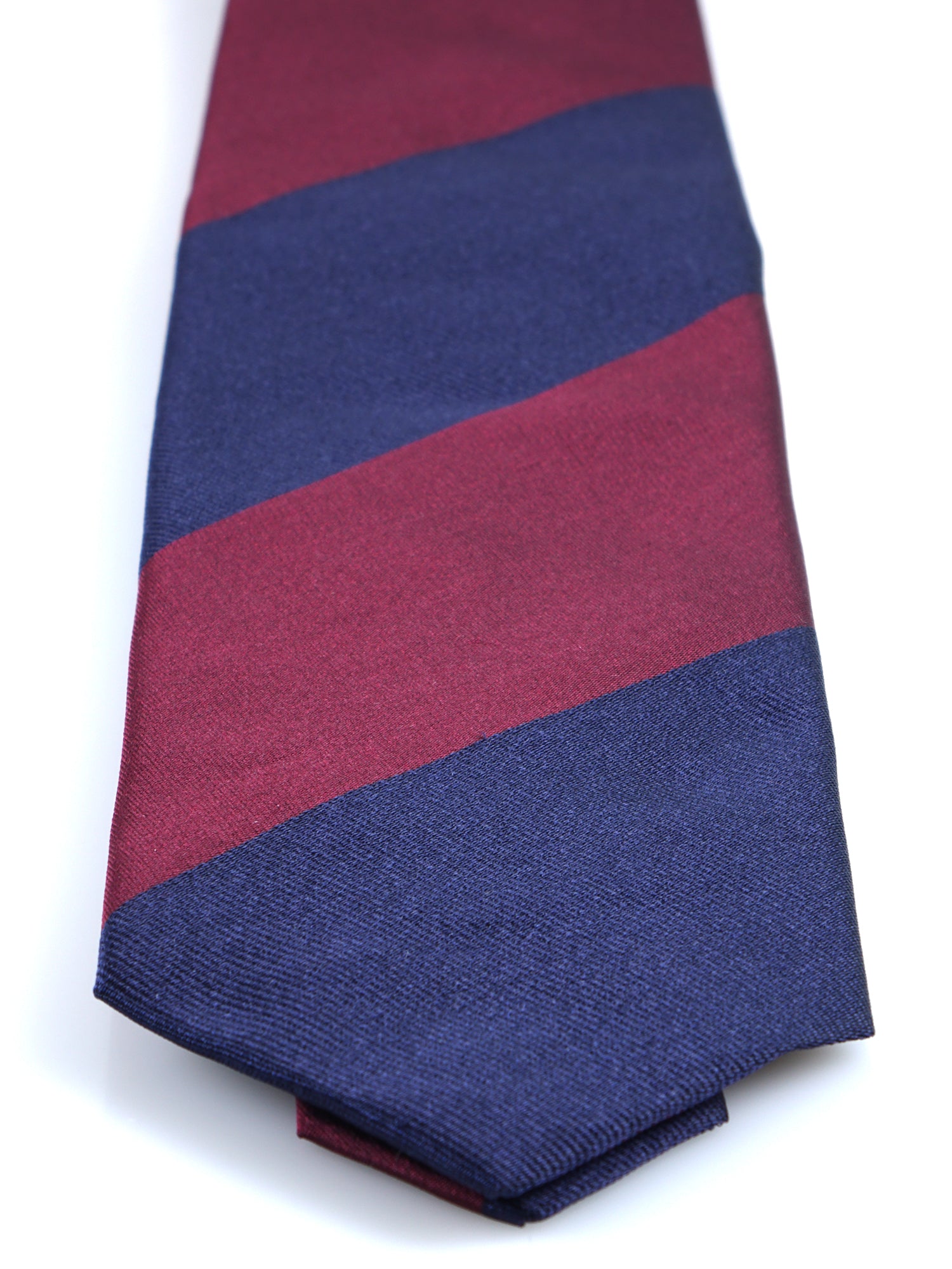 PAOLA 3-Fold Bordeaux Woven Silk Tie