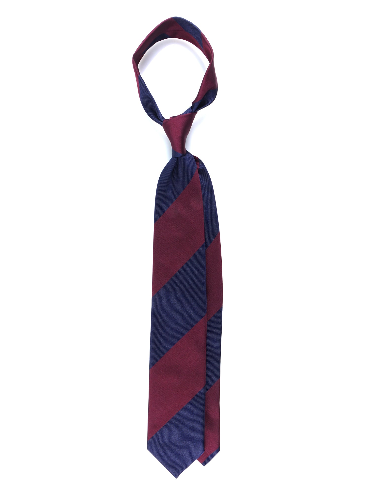 PAOLA 3-Fold Bordeaux Woven Silk Tie