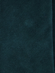 SANSET Green Velvet 3 Fold Tie