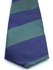 PAOLA Green 3 Fold Woven Silk Tie