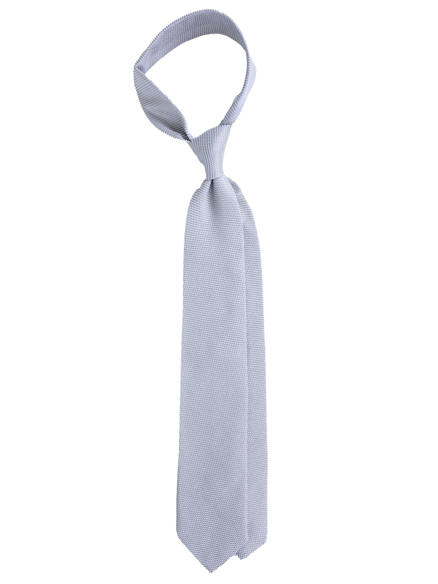 3-fold tie ONICE Silk gauze PEARL GREY