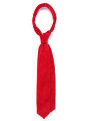 SANSET Red Velvet 3-Fold Tie