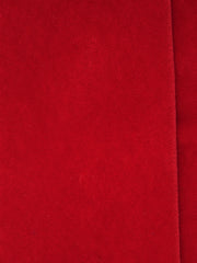 SANSET Red Velvet 3-Fold Tie