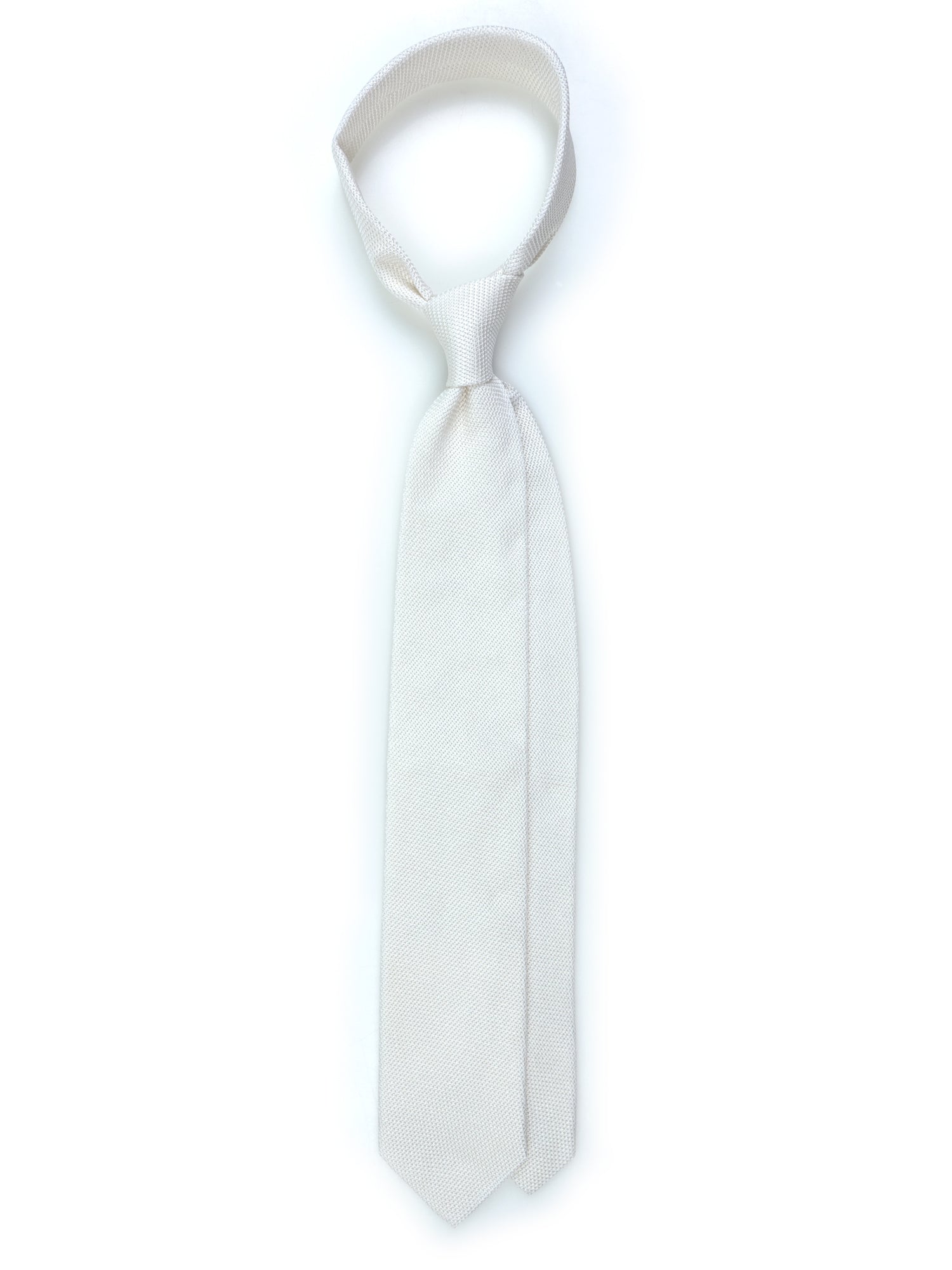 3-fold tie ONICE Silk gauze PEARL GREY