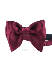 Bordeaux bow tie model GOCCIA already knotted in satin silk