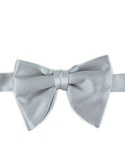 Grey bow tie GOCCIA model already knotted in satin silk