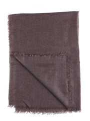 Foulard donna marrone in puro cashmere PALMA