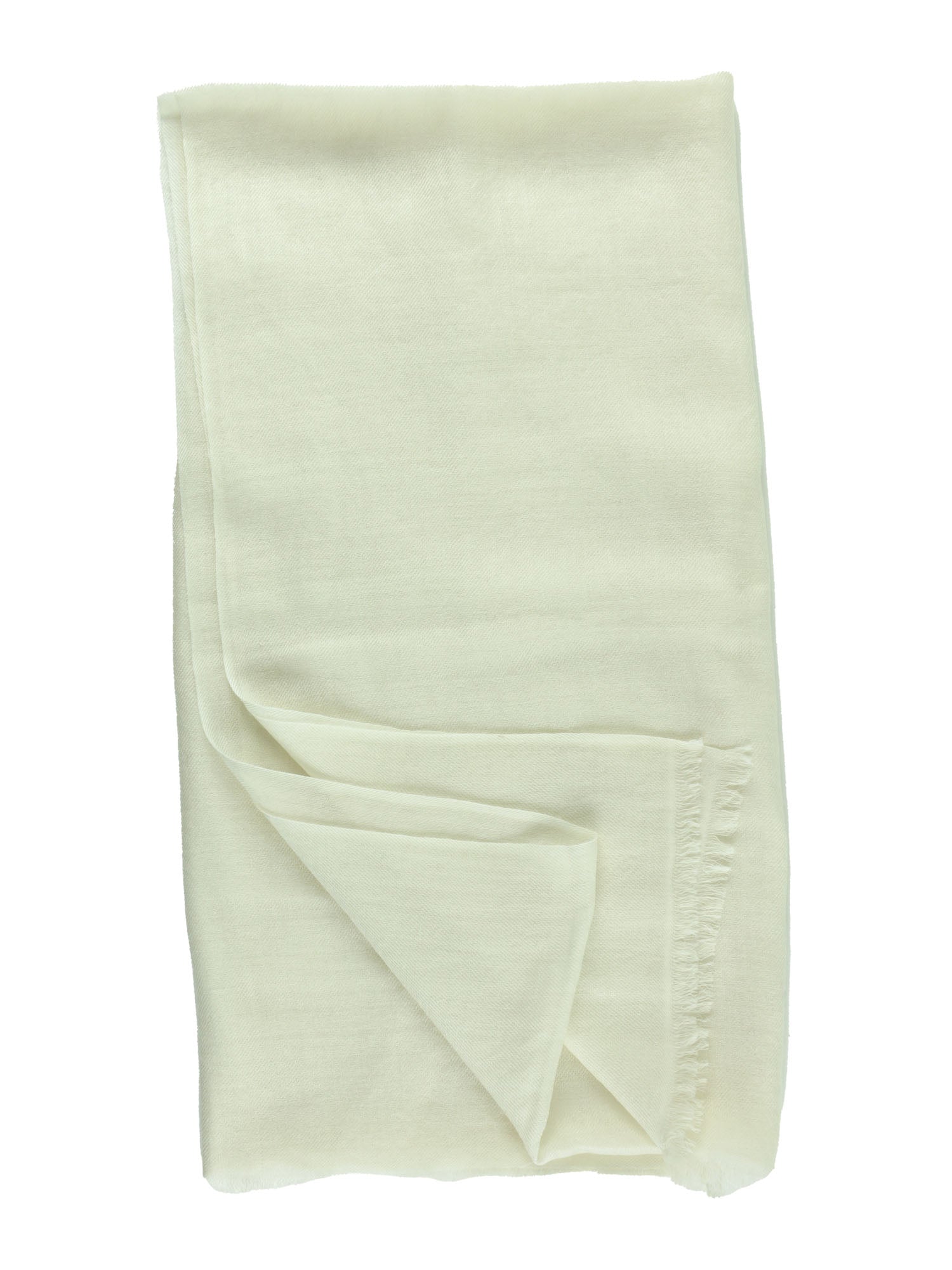 SHELBY Ivory Wool and Silk Stole