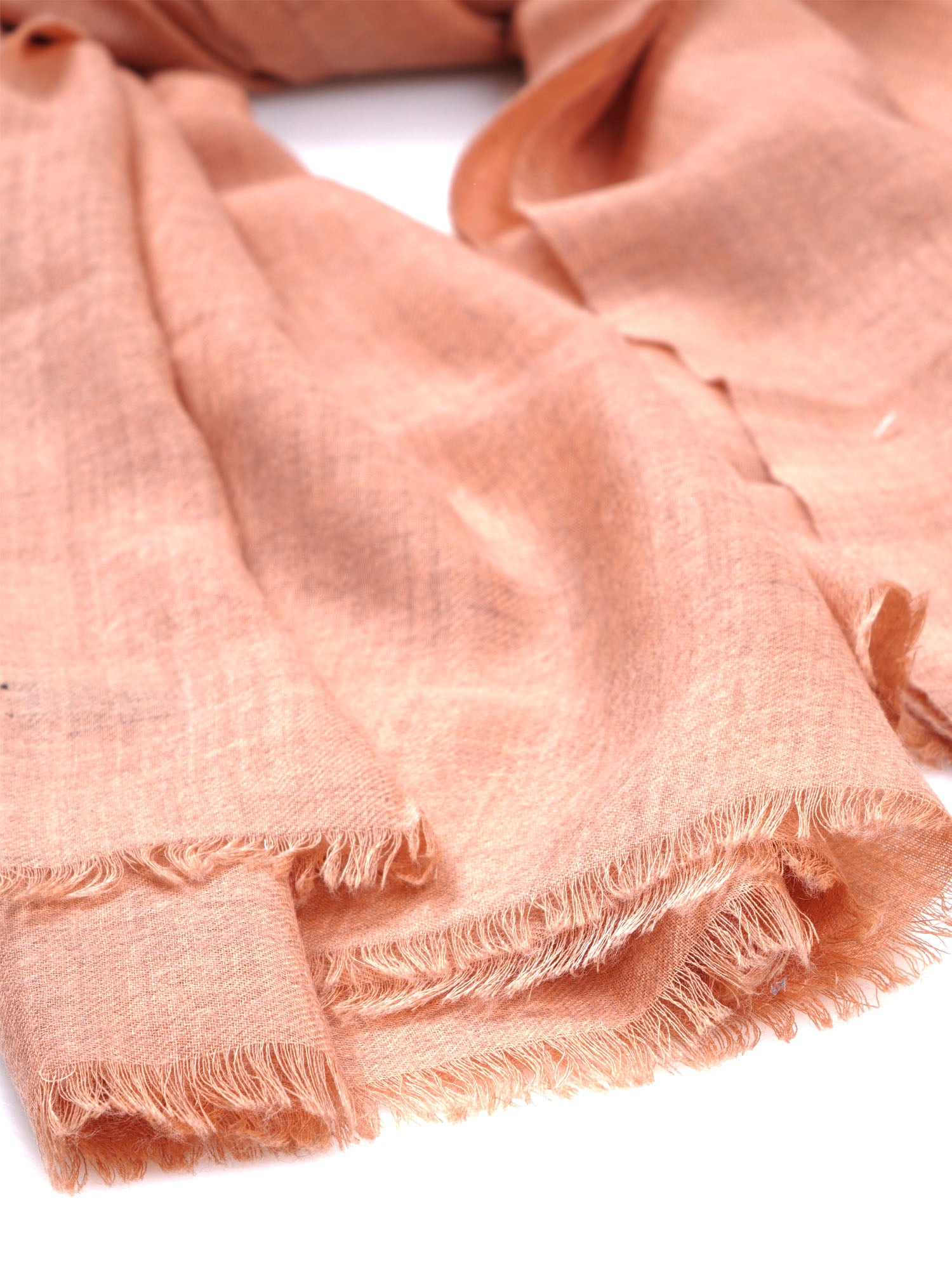 Sciarpa rosa salmone in puro cashmere PALMA