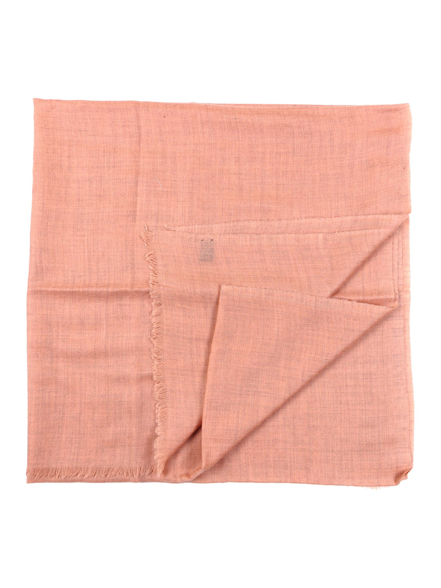 SIENNA Orange Wool/Silk Scarf