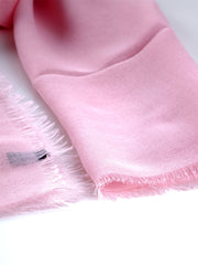 Sciarpa rosa in cashmere e seta PINK