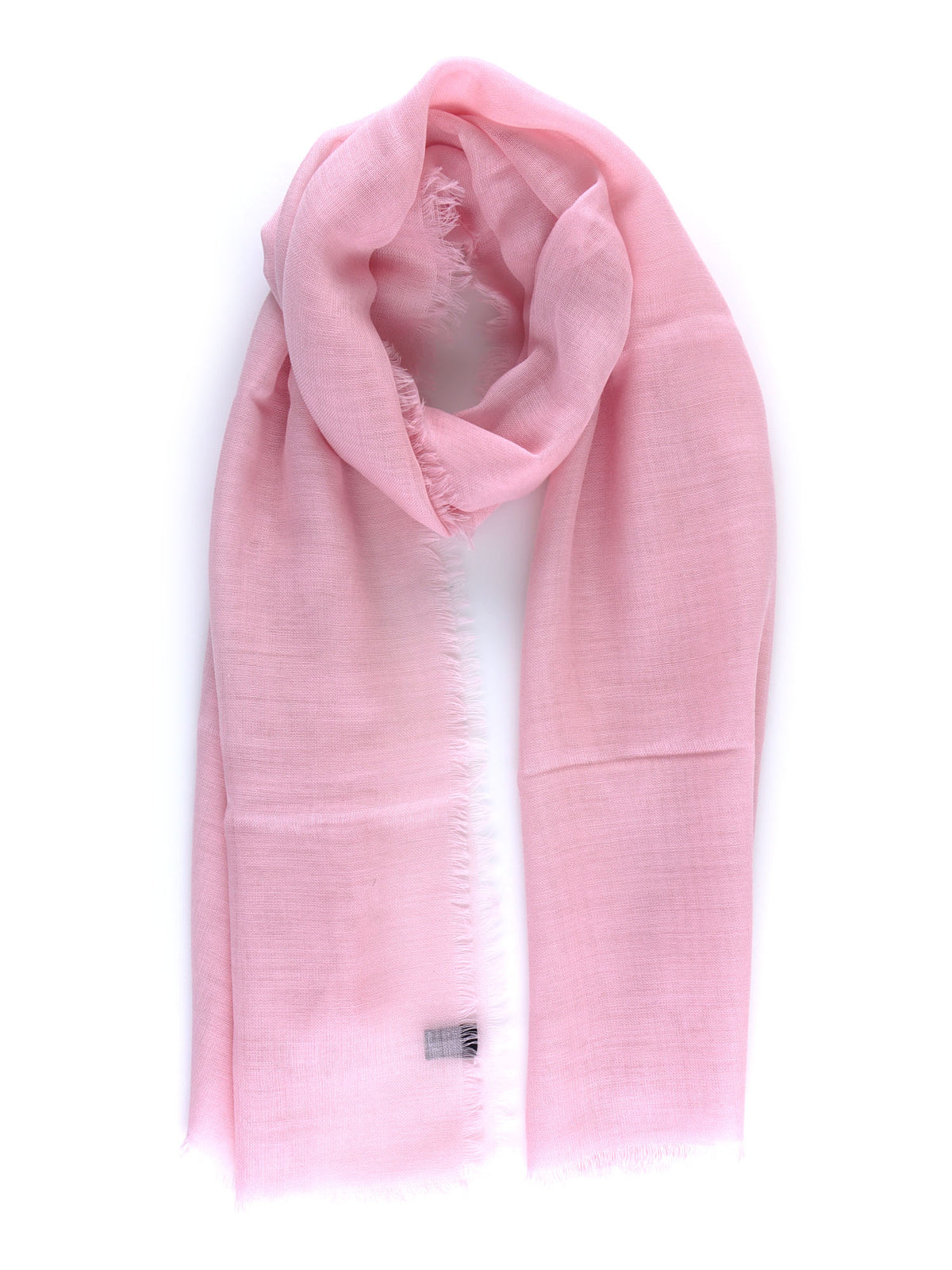 Sciarpa rosa in cashmere e seta PINK