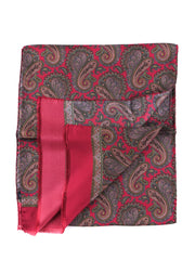 ETHNIC Multicolor Printed Pure Silk Scarf